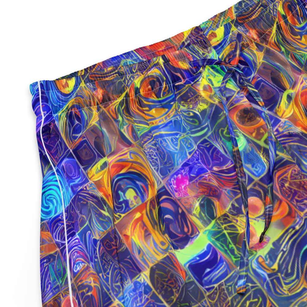 Vivid Vertigo on Women's Pajama Shorts — Product details