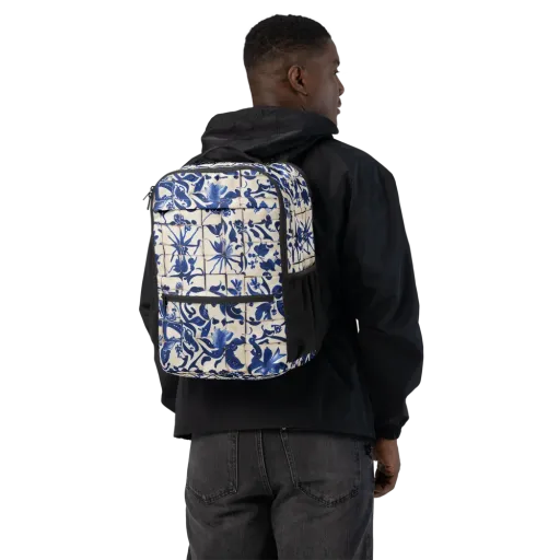 Cobalt Delft on a Utility Backpack