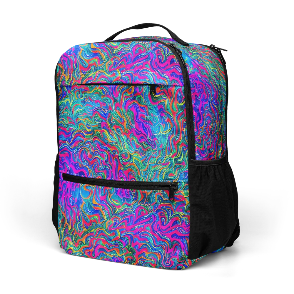 Electric Marmalade on Utility Backpack — Left Front