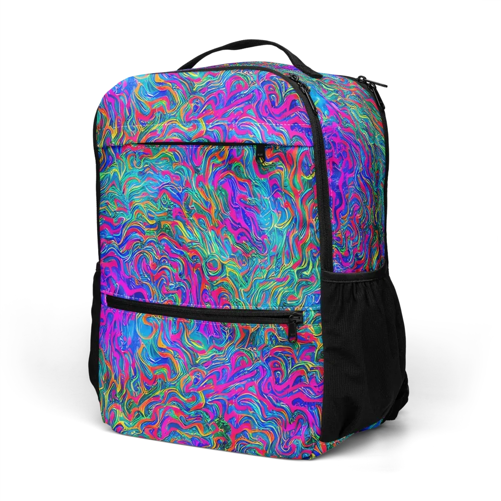 Electric Marmalade on Utility Backpack — Left Front