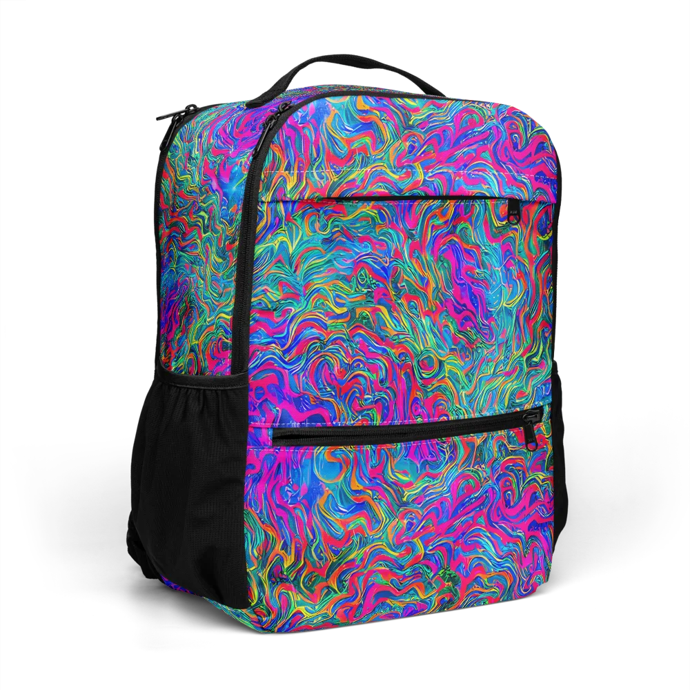 Electric Marmalade on Utility Backpack — Right Front