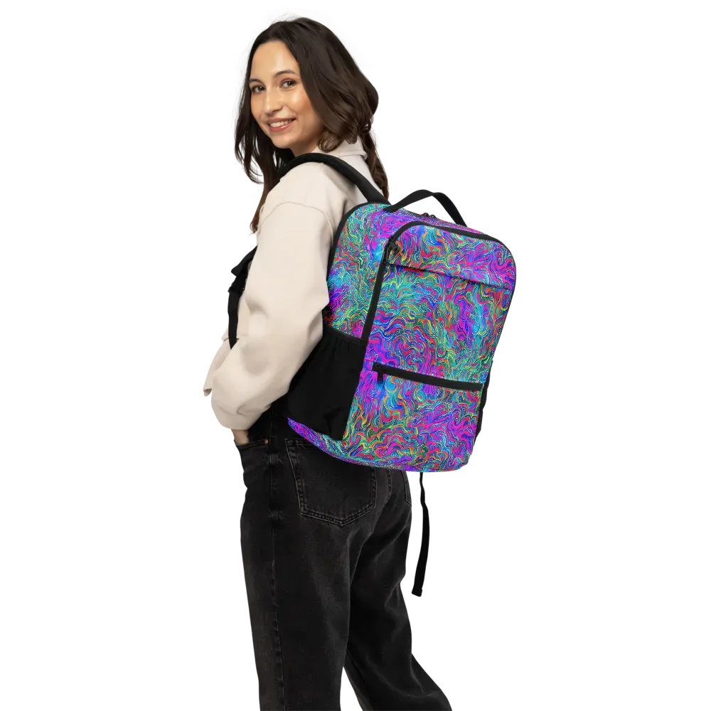 Electric Marmalade on Utility Backpack — Back