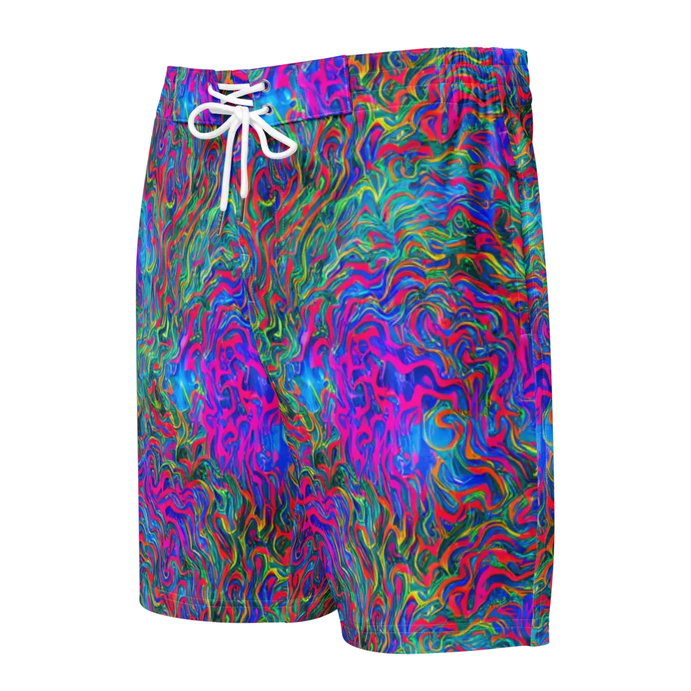 Electric Marmalade on Men's Board Shorts — Front
