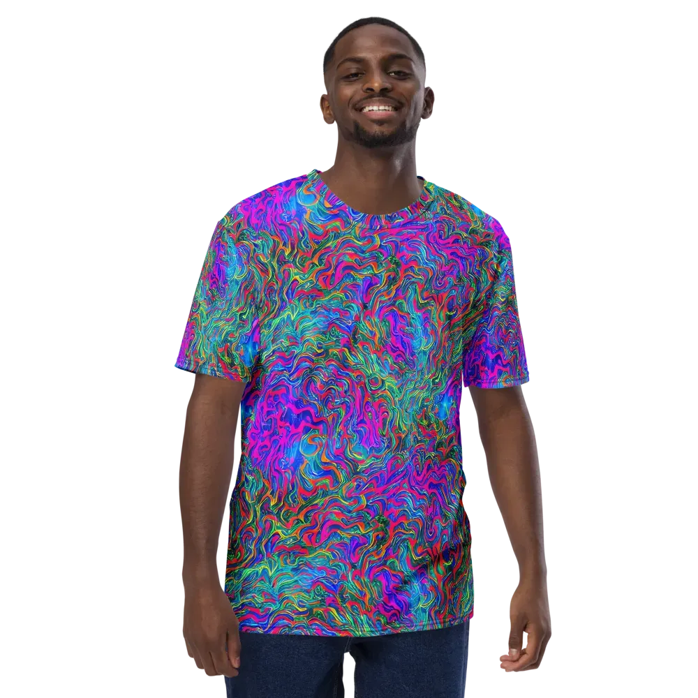 Electric Marmalade on Men's Crew Neck T-Shirt — Front