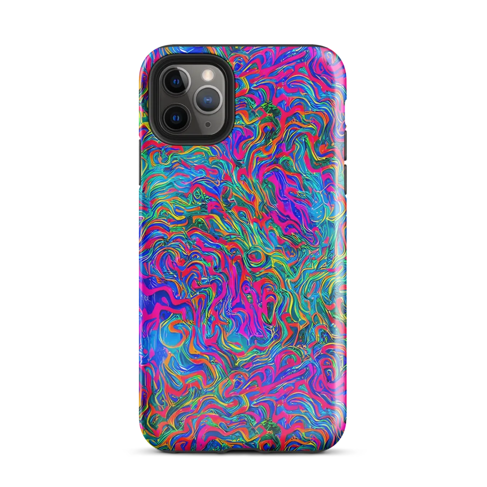 Electric Marmalade on Tough Case for iPhone® — Front