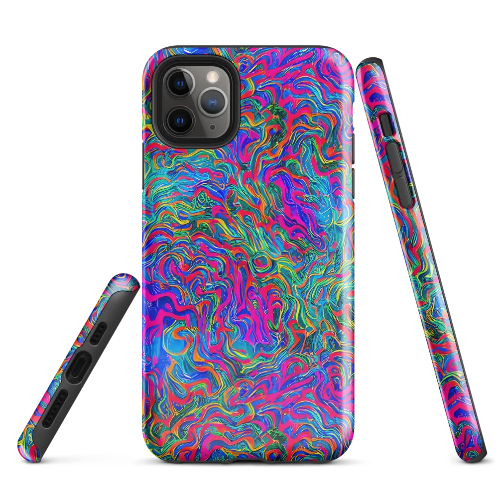 Electric Marmalade on Tough Case for iPhone® — Front