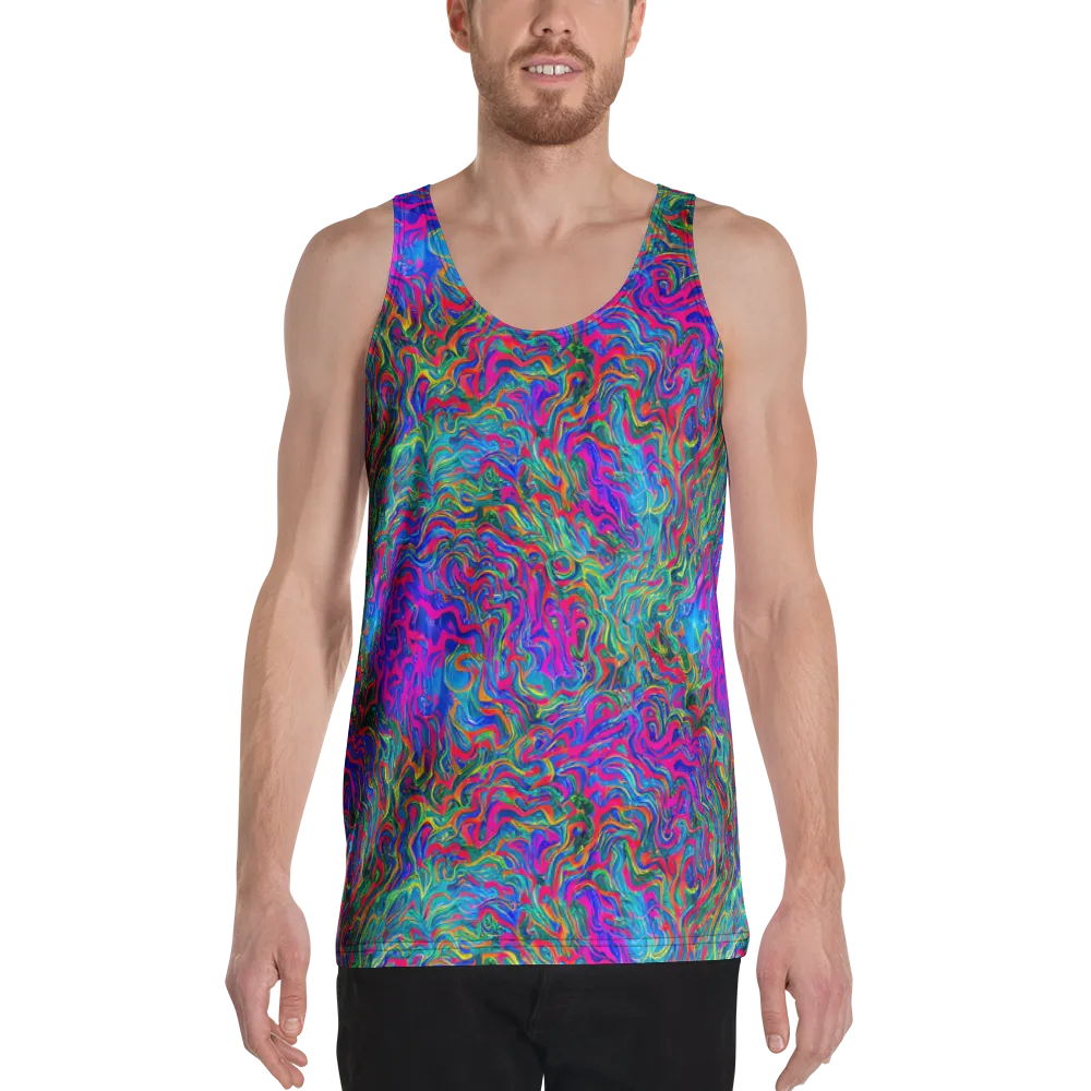 Electric Marmalade on Men's Tank Top — Front