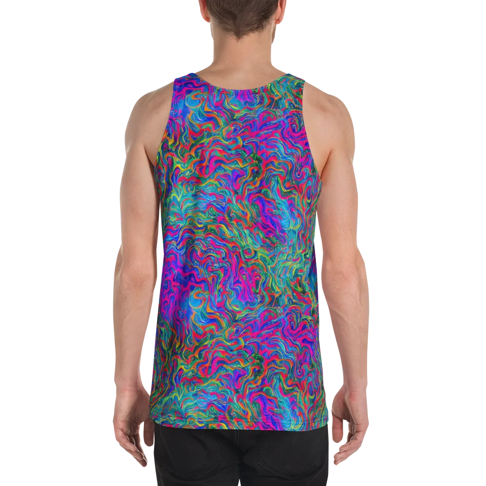 Electric Marmalade on Men's Tank Top — Back