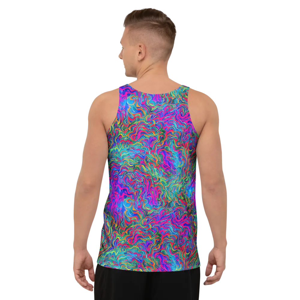 Electric Marmalade on Men's Tank Top — Back