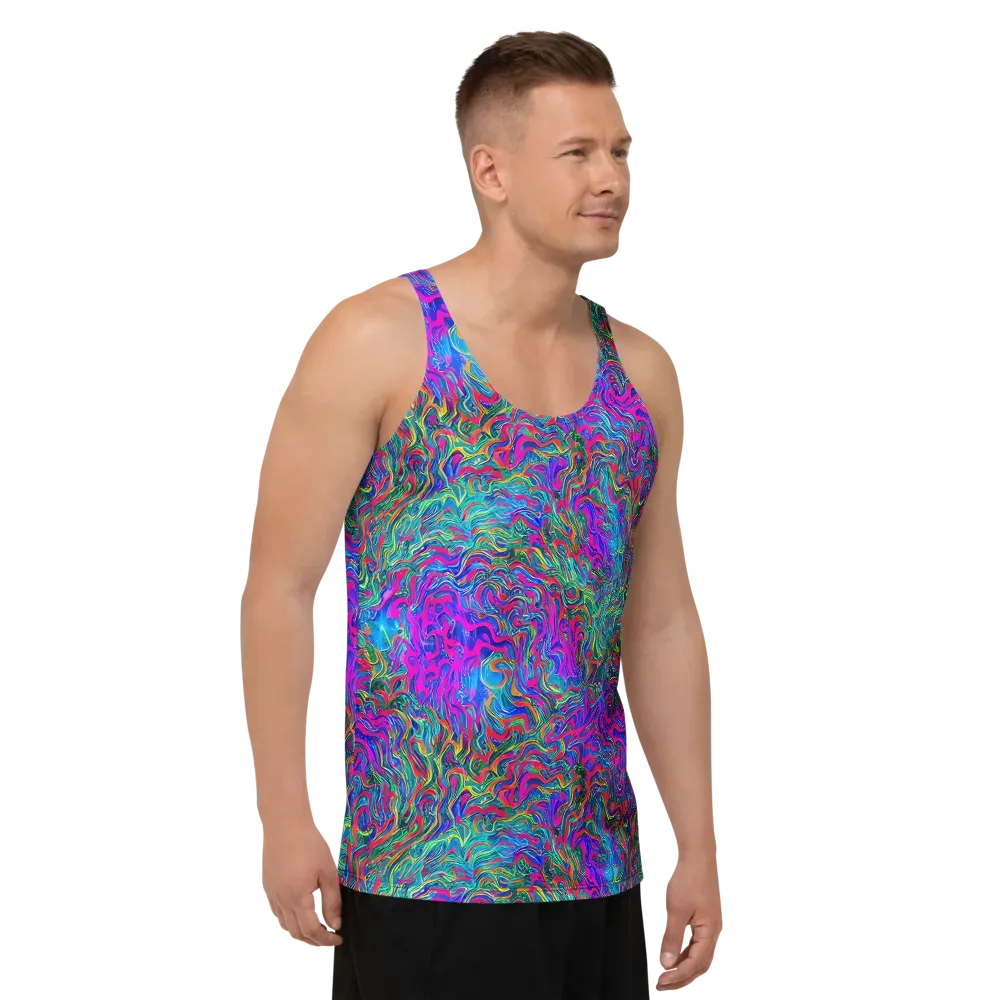 Electric Marmalade on Men's Tank Top — Right Front