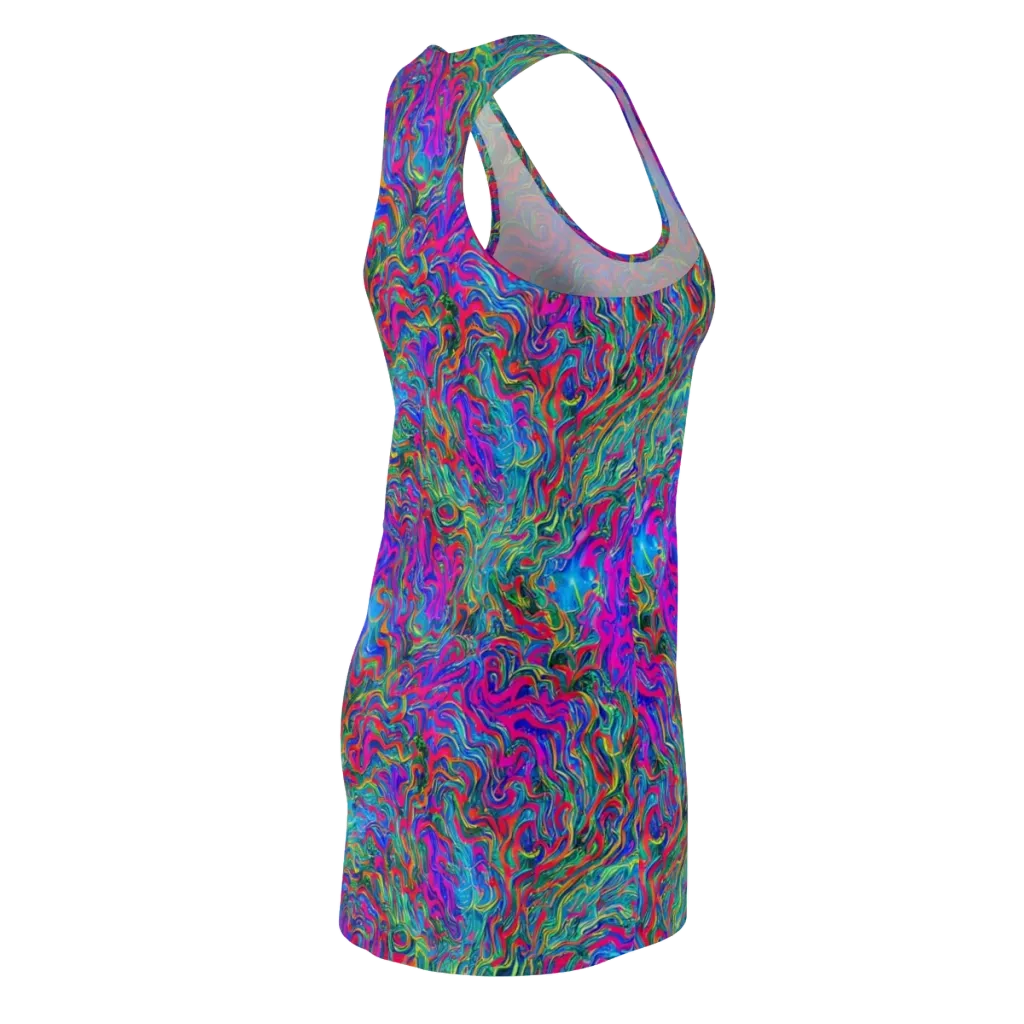 Electric Marmalade on Racerback Dress — Back Side
