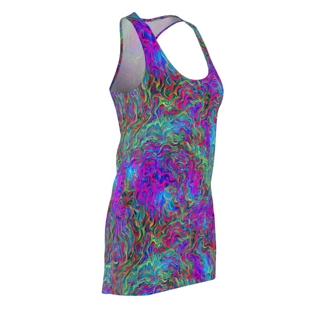 Electric Marmalade on Racerback Dress — Front Side