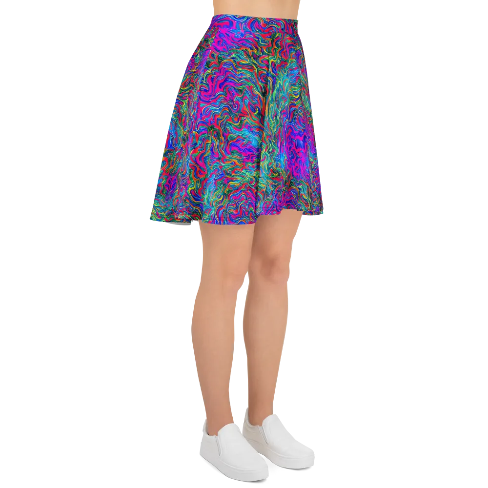 Electric Marmalade on Skater Skirt — Right