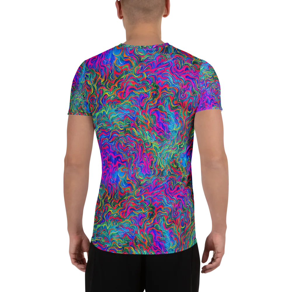 Electric Marmalade on Men's Athletic T-Shirt — Back