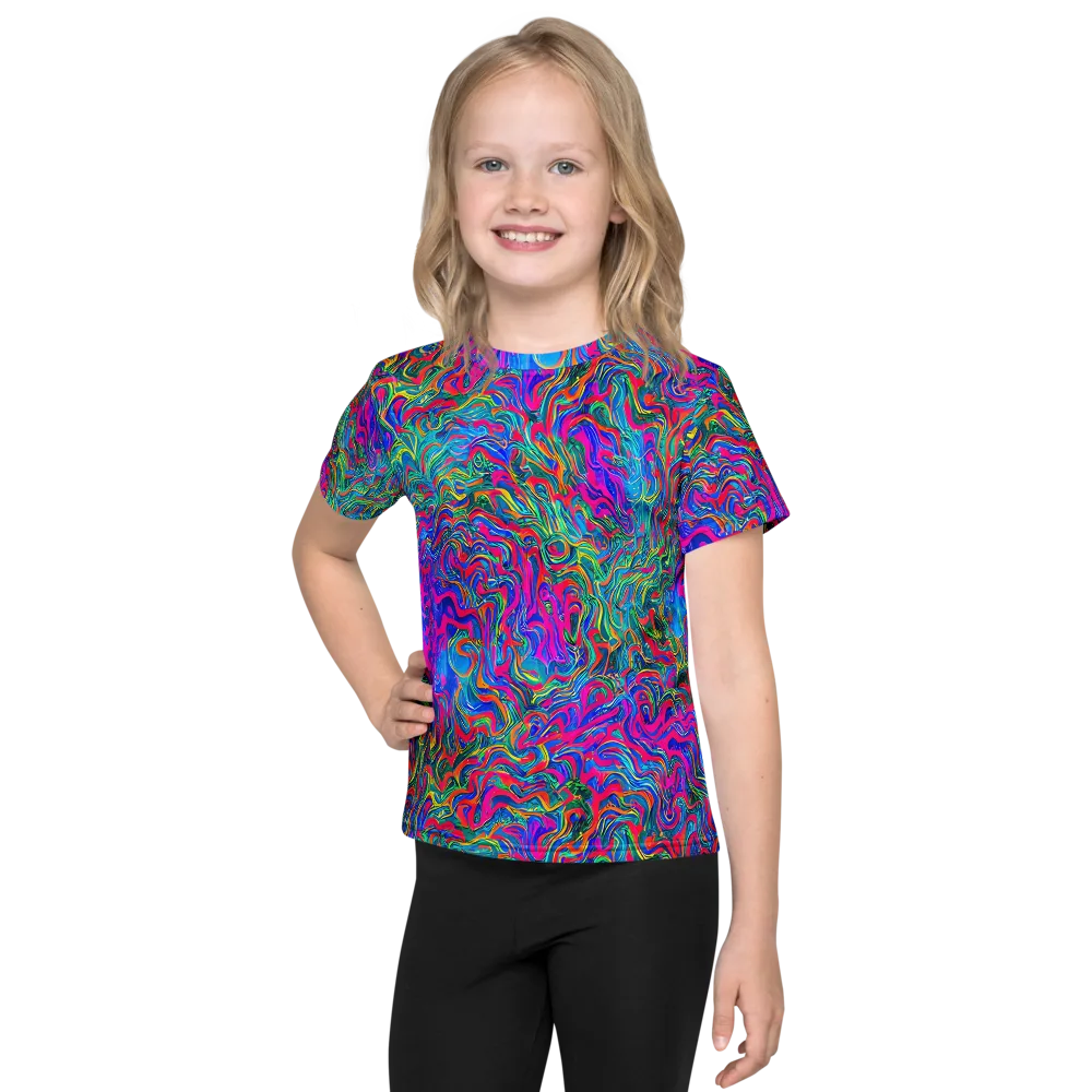 Electric Marmalade on Kids Crew Neck T-Shirt — Front