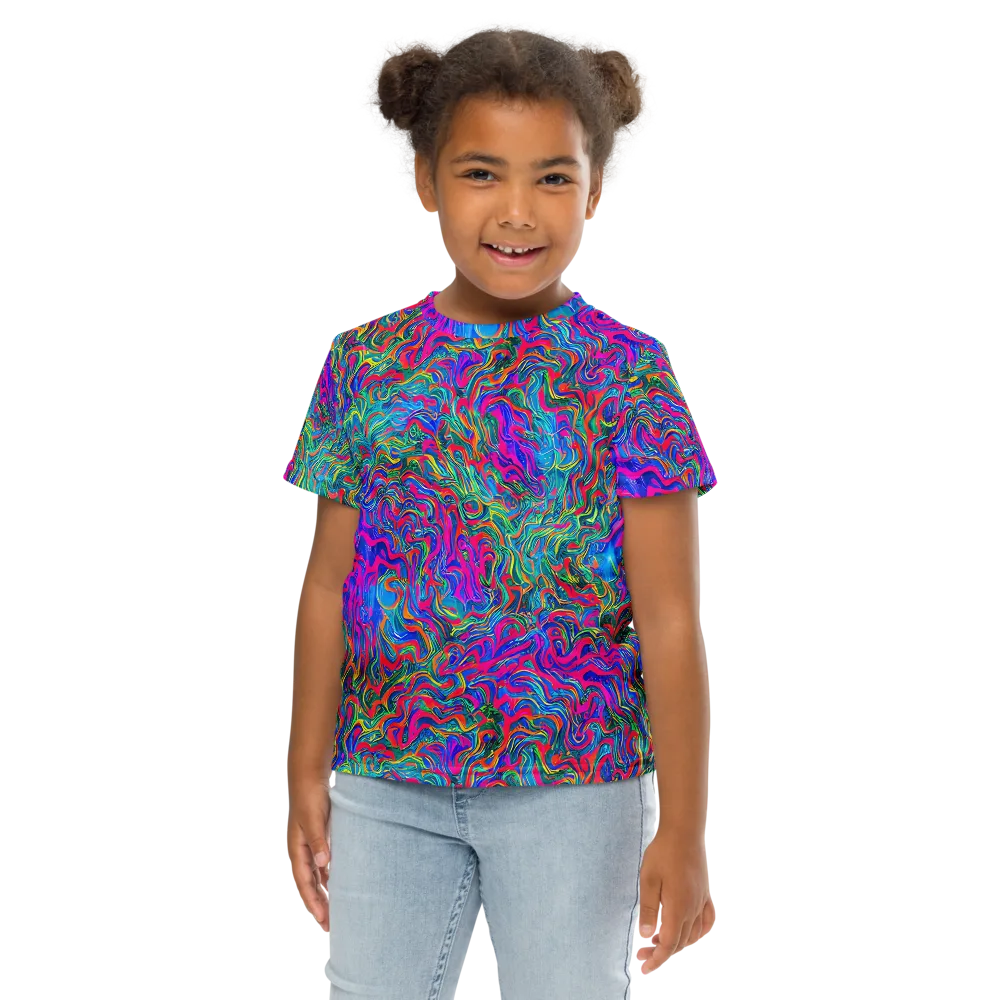 Electric Marmalade on Kids Crew Neck T-Shirt — Front