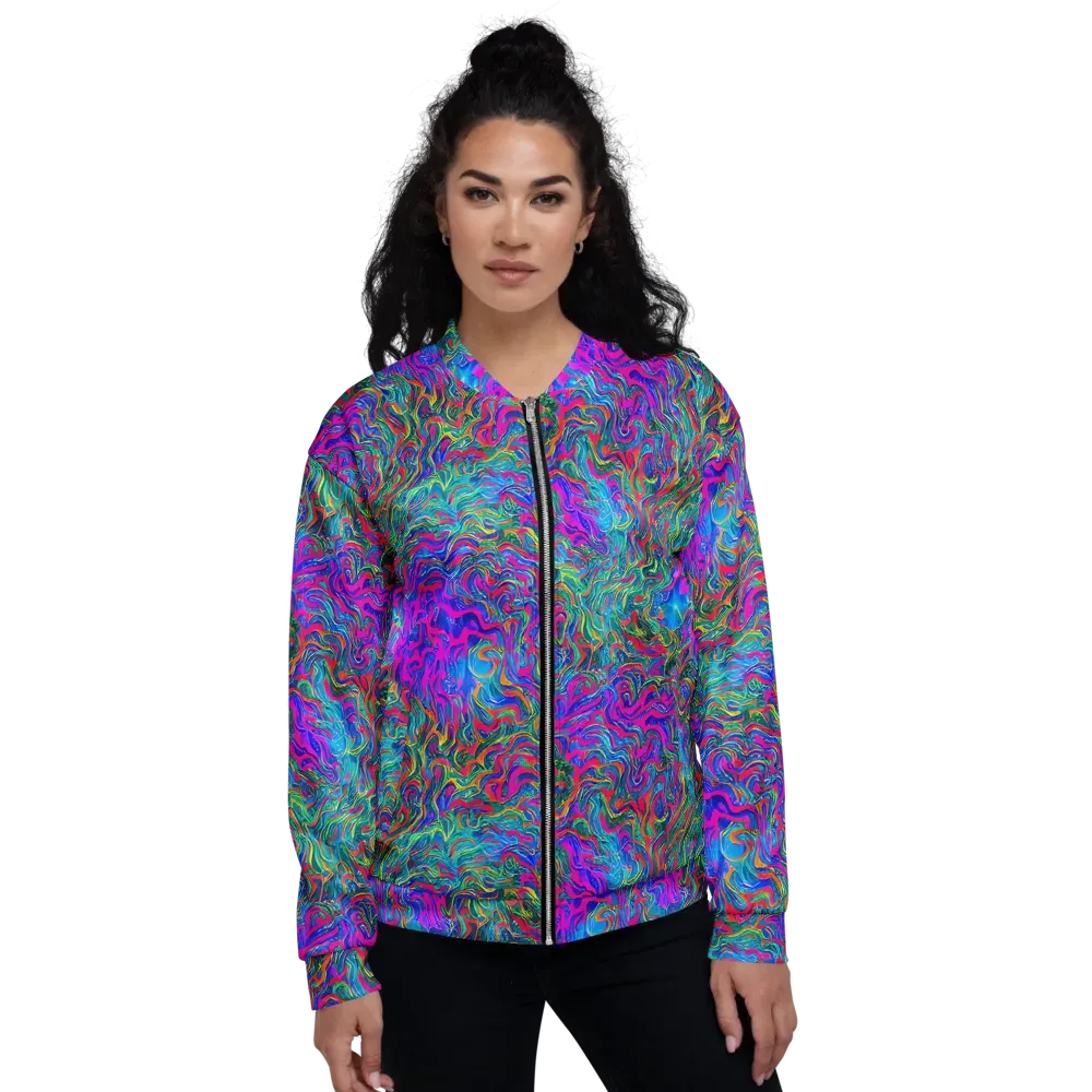 Electric Marmalade on Bomber Jacket — Front