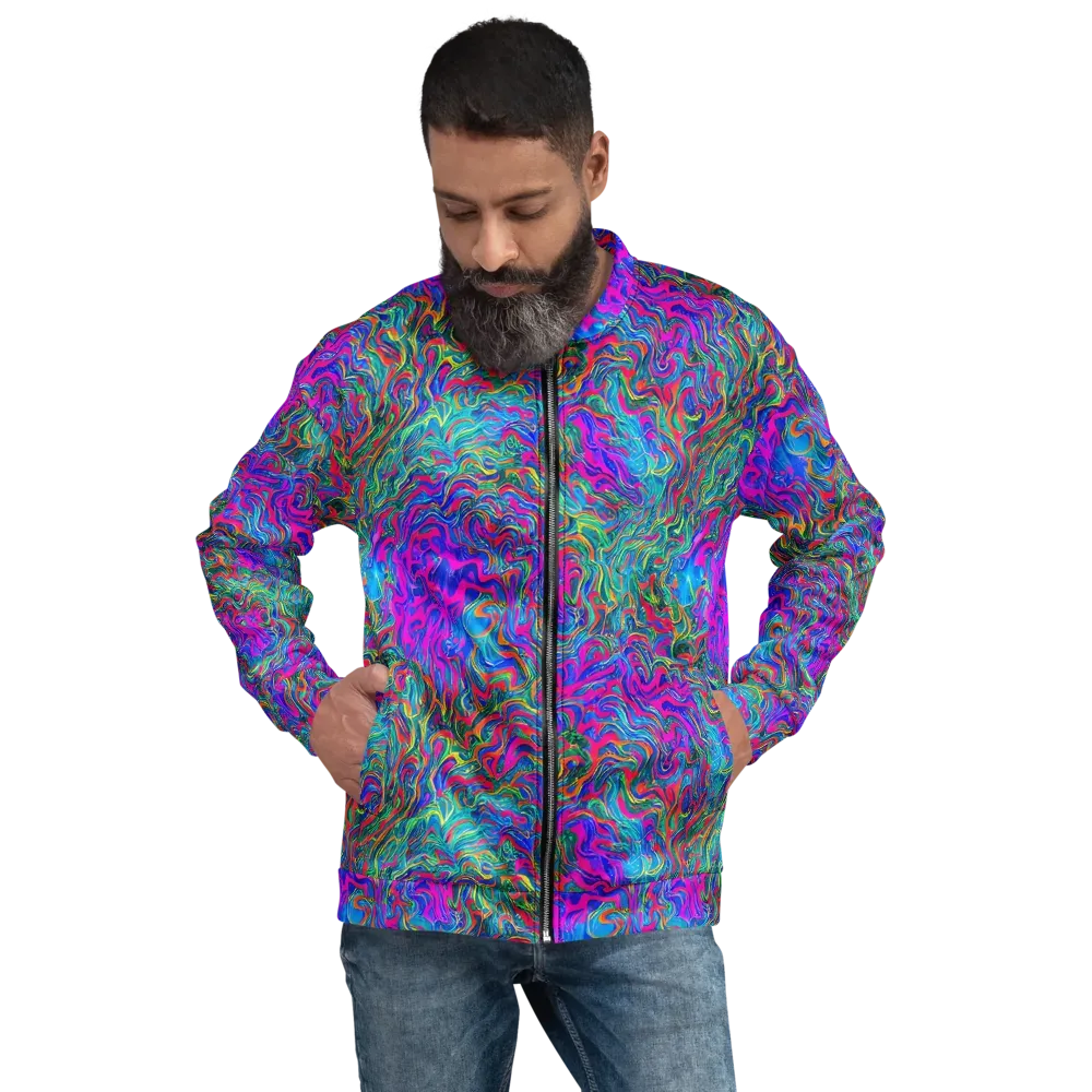 Electric Marmalade on Bomber Jacket — Front