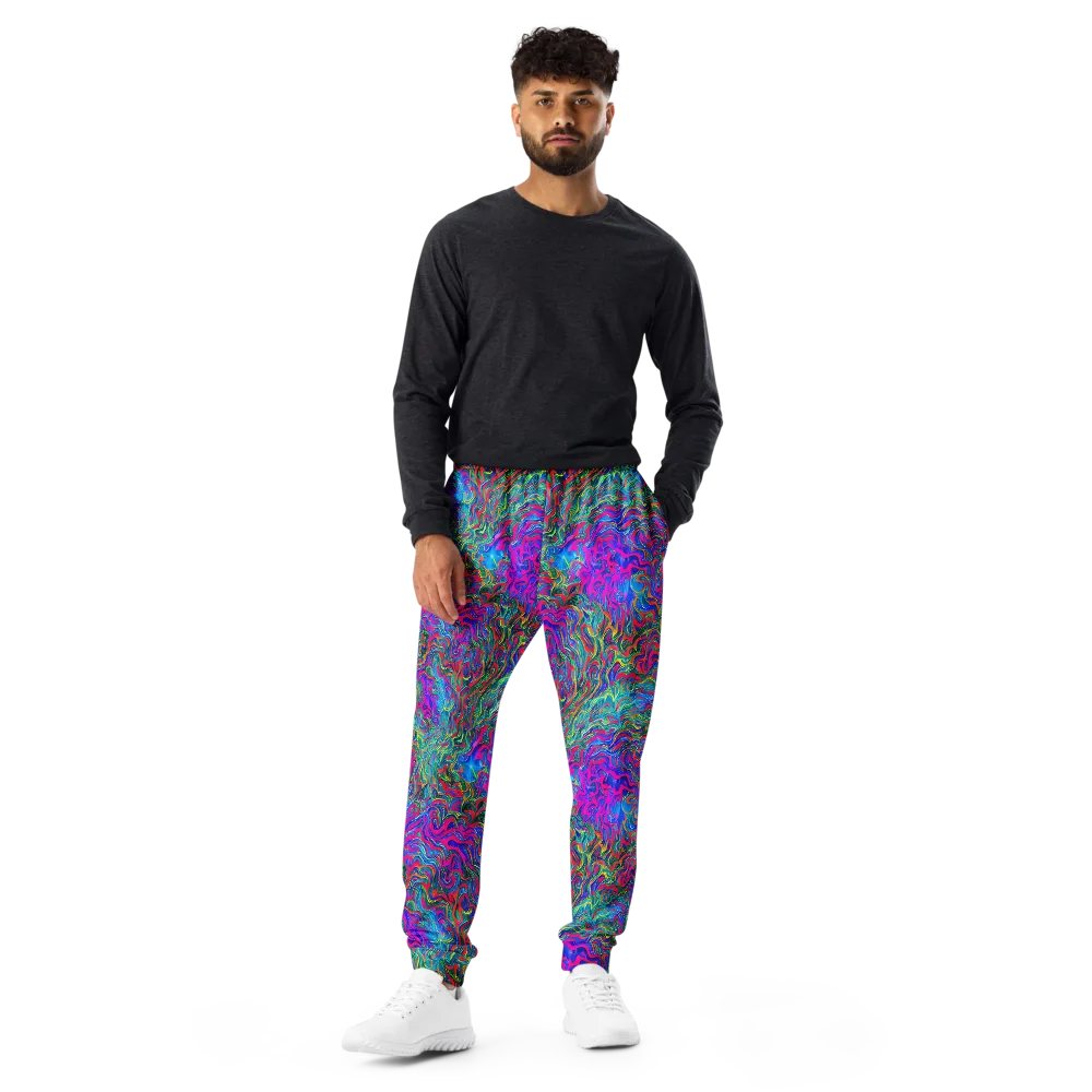 Electric Marmalade on Men's Joggers — Front