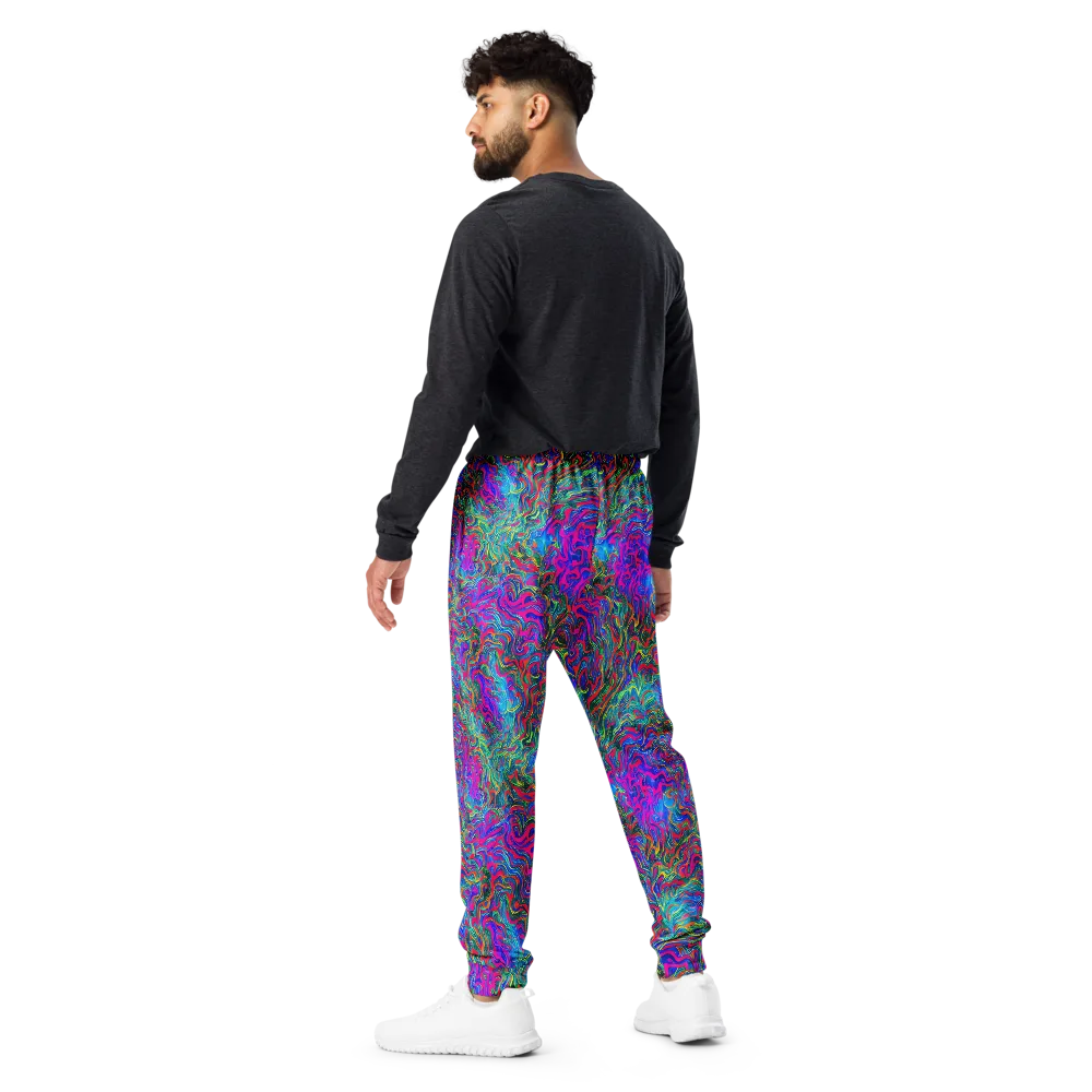 Electric Marmalade on Men's Joggers — Back
