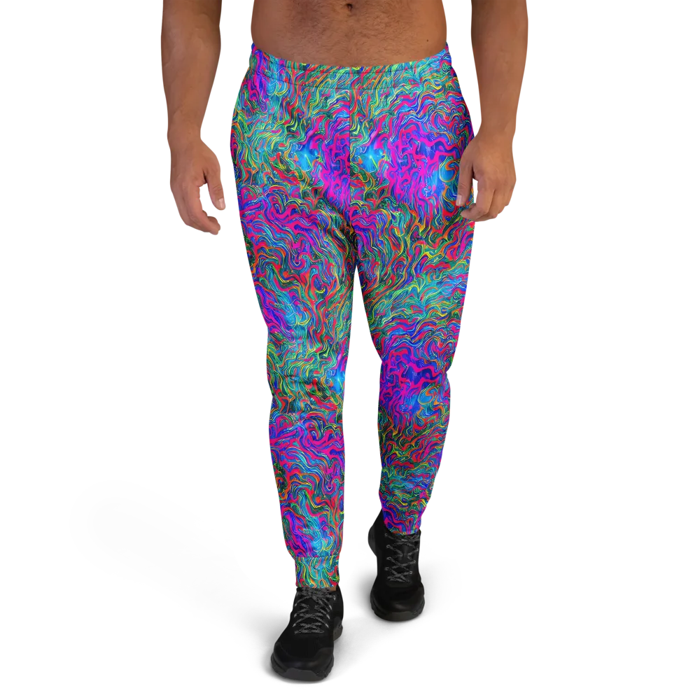 Electric Marmalade on Men's Joggers — Front