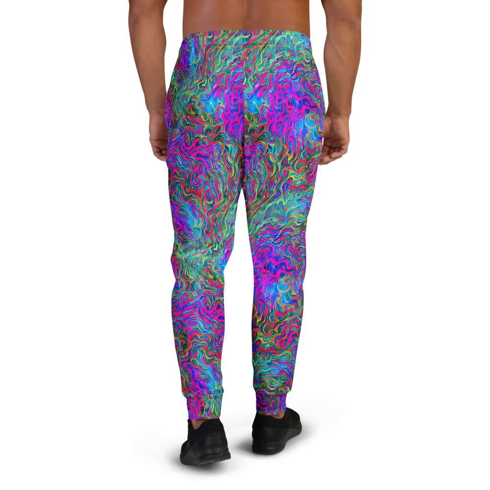 Electric Marmalade on Men's Joggers — Back