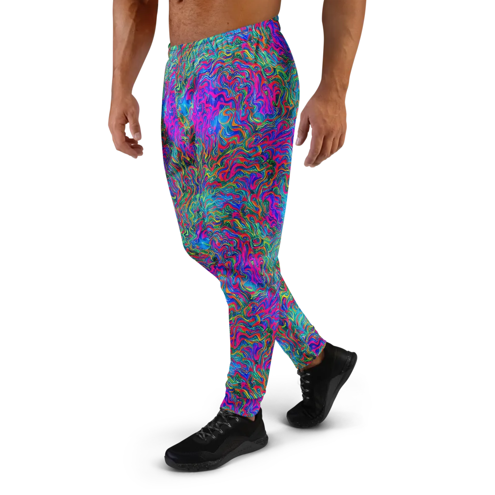 Electric Marmalade on Men's Joggers — Left