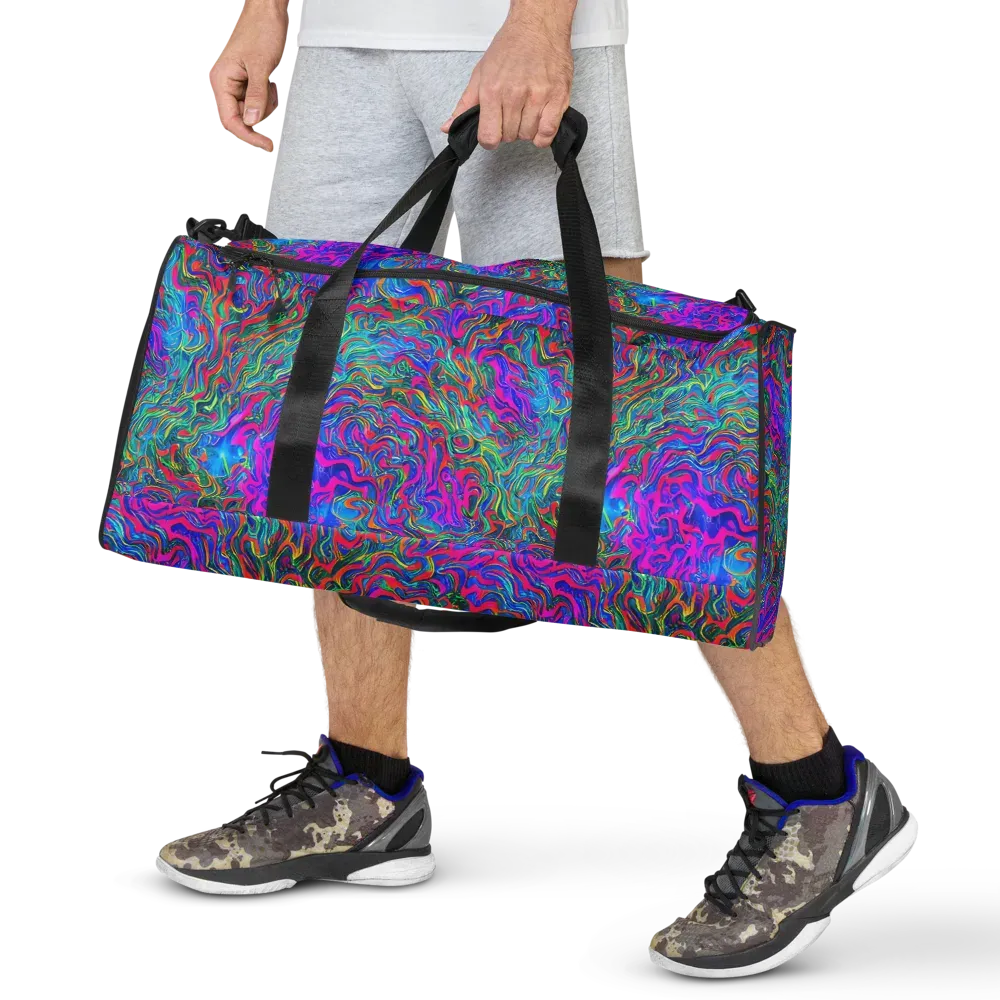 Electric Marmalade on Duffle Bag — Front