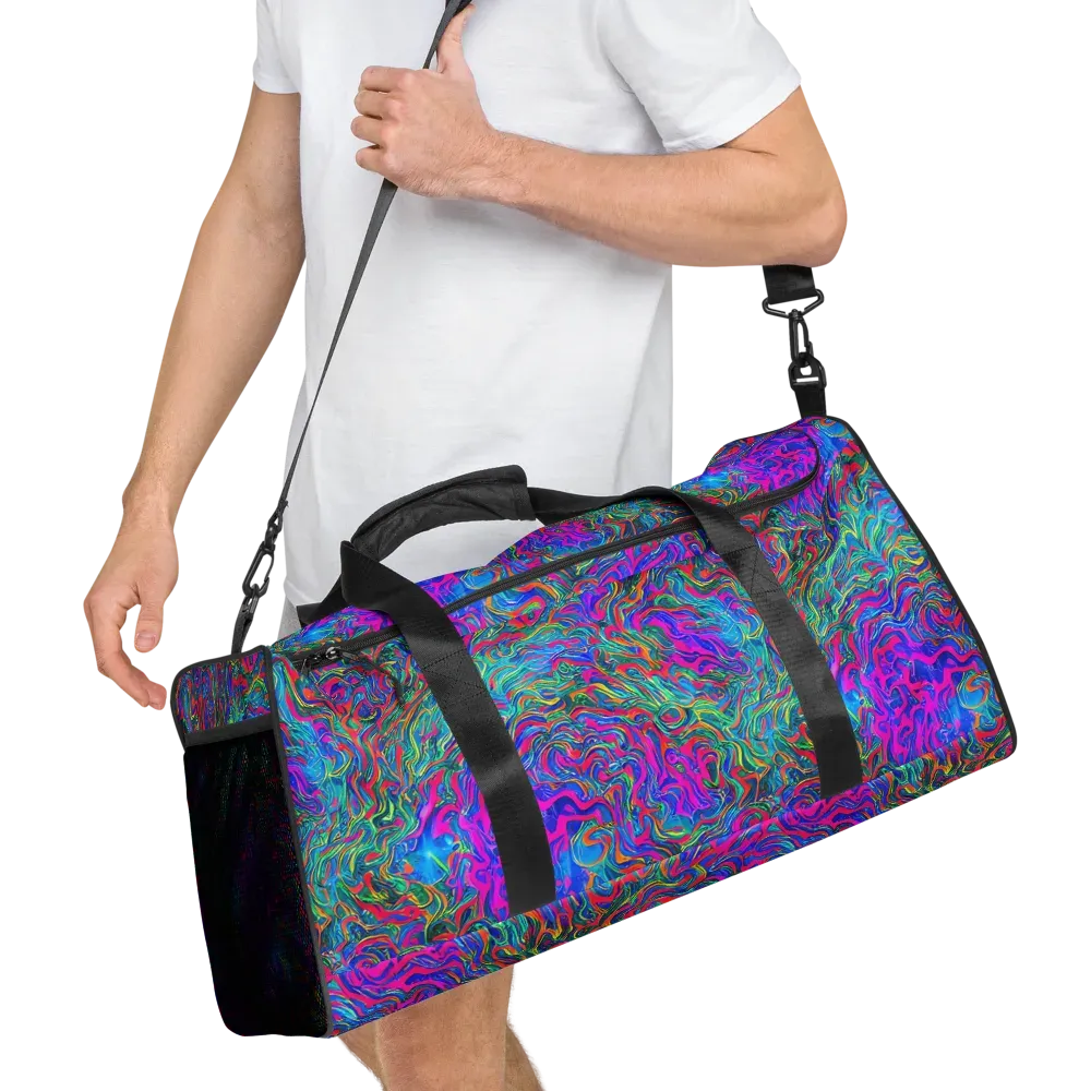 Electric Marmalade on Duffle Bag — Right Front