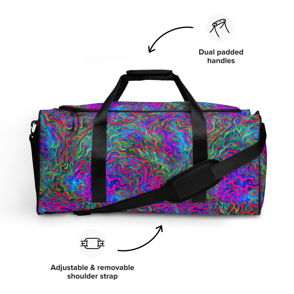 Electric Marmalade on Duffle Bag — Front