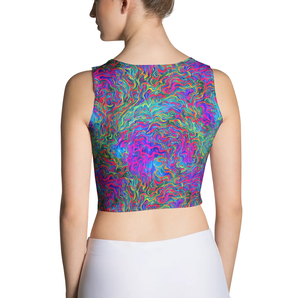 Electric Marmalade on Crop Top — Back