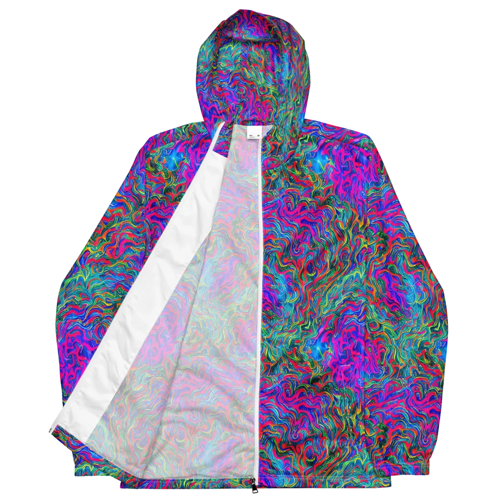Electric Marmalade on Men's Windbreaker — Front