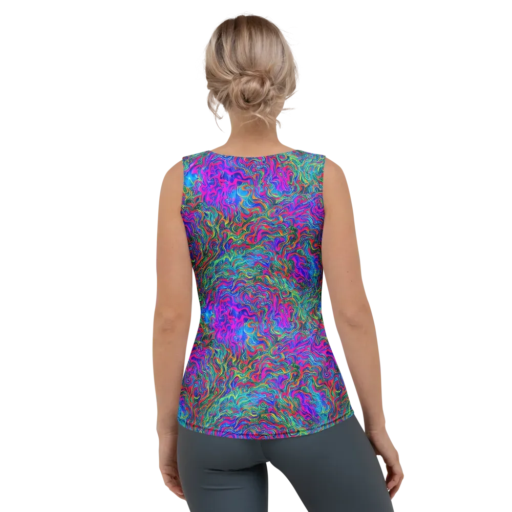 Electric Marmalade on Women's Tank Top — Back