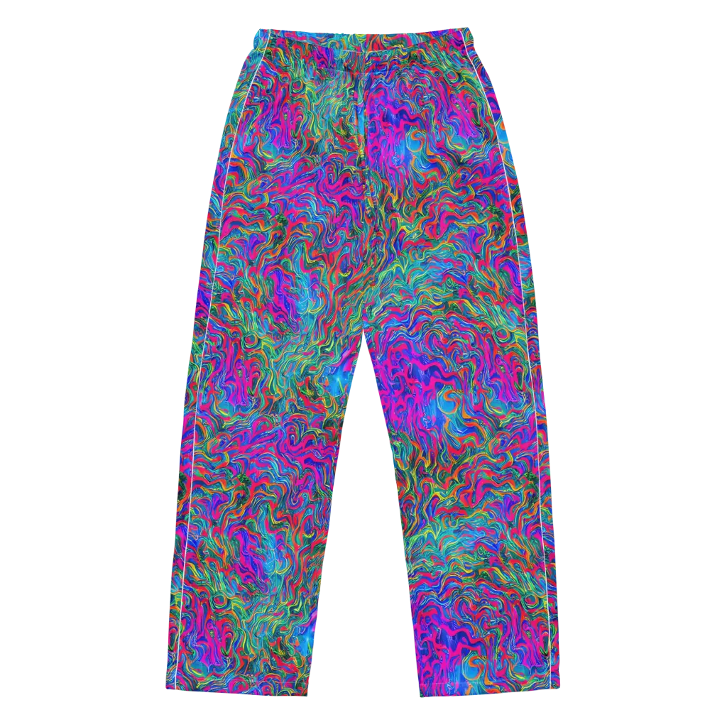Electric Marmalade on Women's Pajama Pants — Front