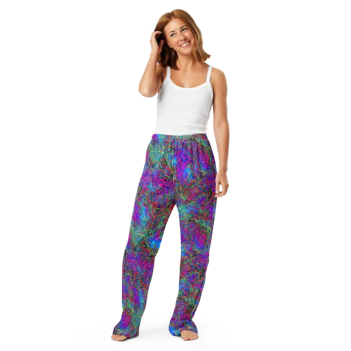 Electric Marmalade on a Women's Pajama Pants