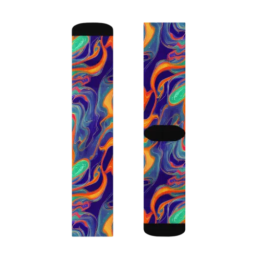 Colorwave Riot on a Socks