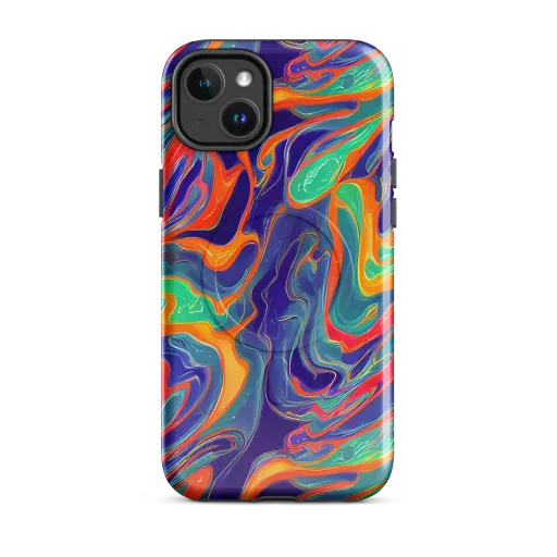 Colorwave Riot on a MagSafe Tough Case for iPhone®