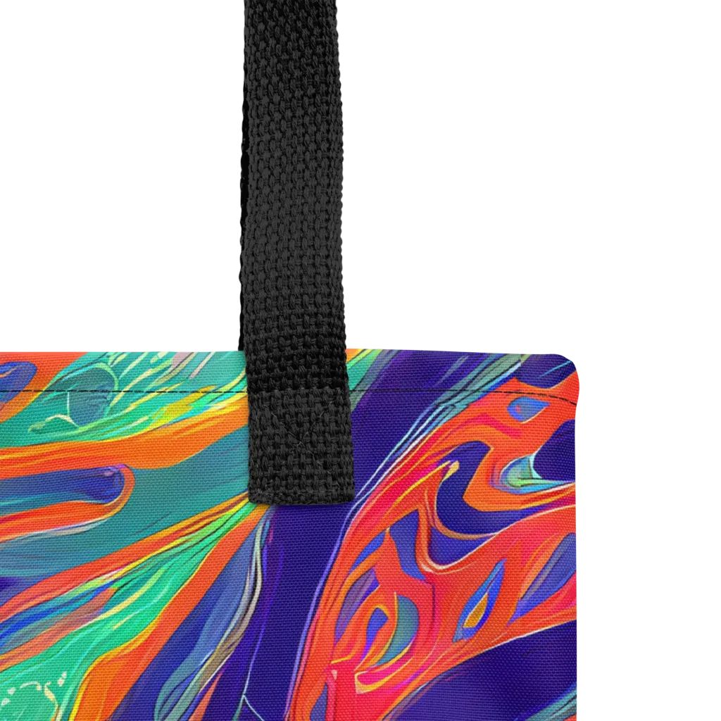 Colorwave Riot on Tote Bag — Product details