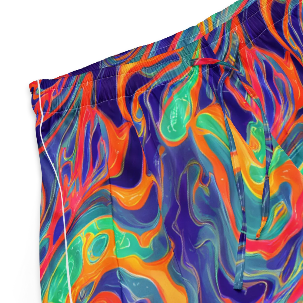 Colorwave Riot on Women's Pajama Shorts — Product details