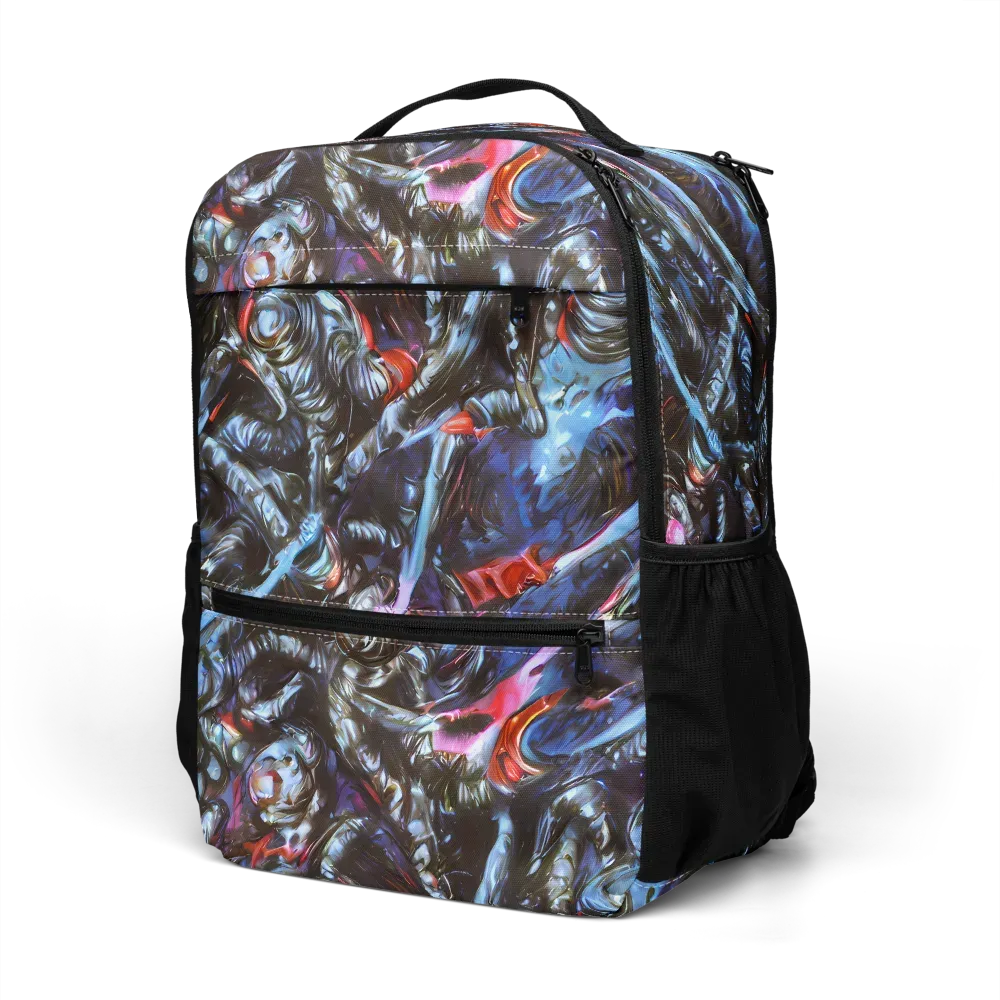 Blackwater Riot on Utility Backpack — Left Front