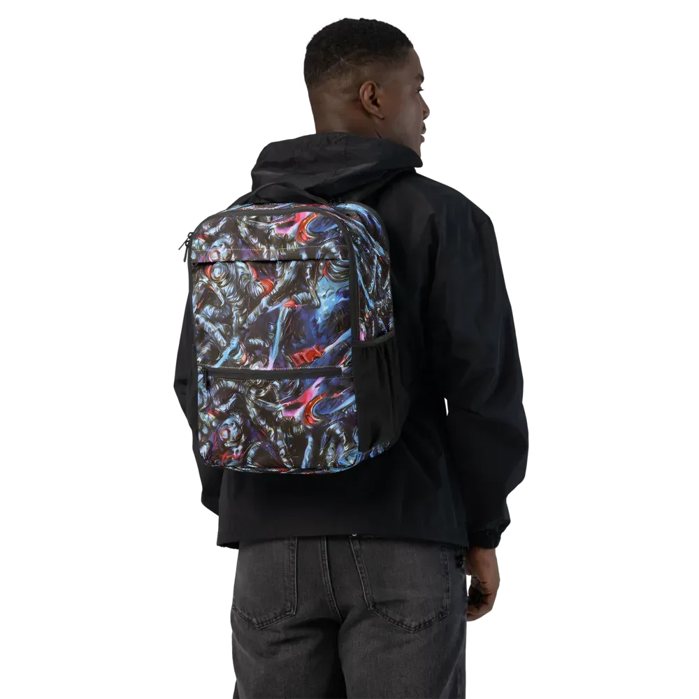 Blackwater Riot on Utility Backpack — Back
