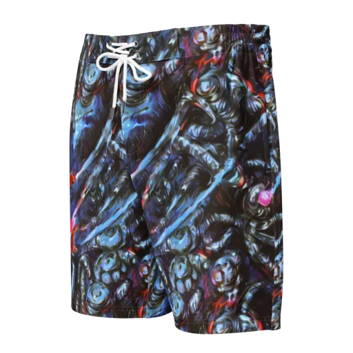 Blackwater Riot on a Men's Board Shorts