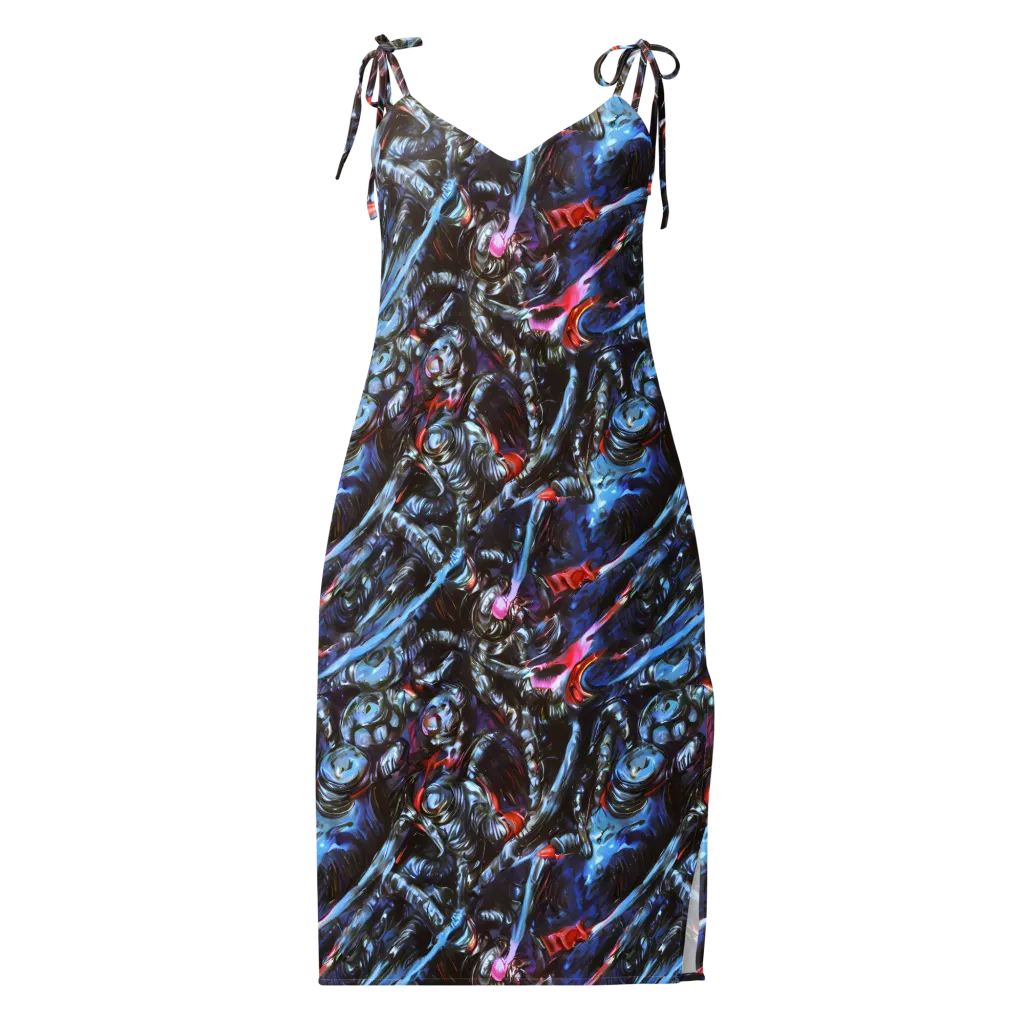 Blackwater Riot on Slip Dress — Front
