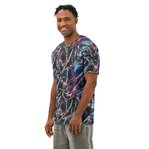 Blackwater Riot on a Men's Cotton Crew Neck T-Shirt