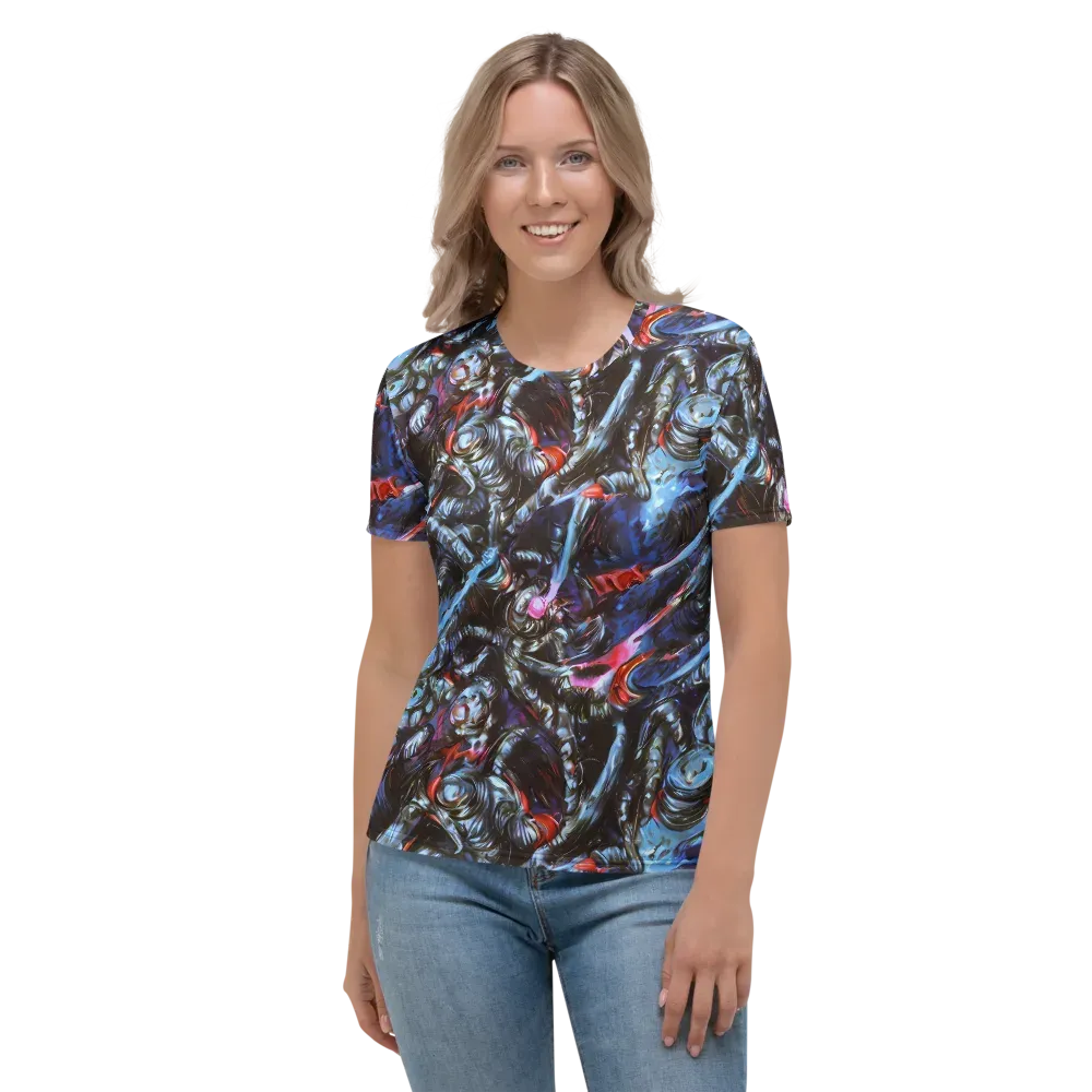 Blackwater Riot on Women's Crew Neck T-Shirt — Front