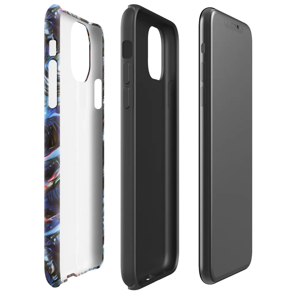 Blackwater Riot on Tough Case for iPhone® — Right