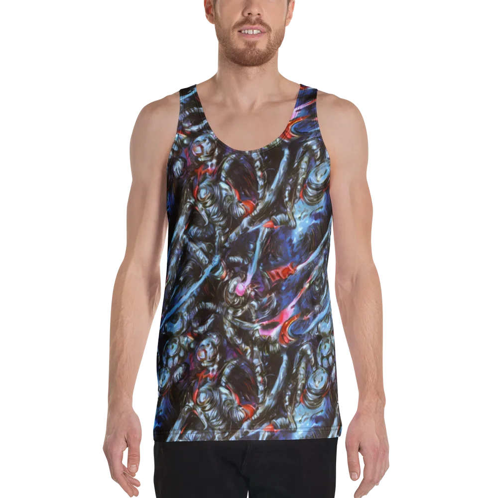 Blackwater Riot on Men's Tank Top — Front