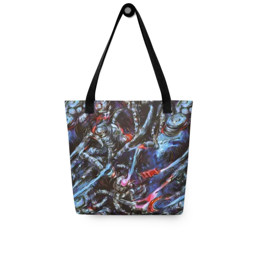 Blackwater Riot on a Tote Bag