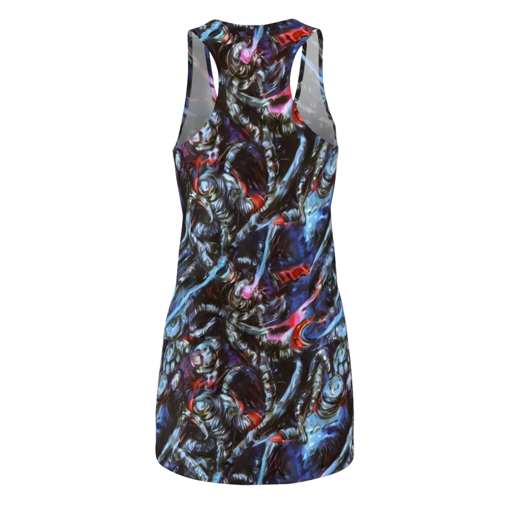 Blackwater Riot on Racerback Dress — Back