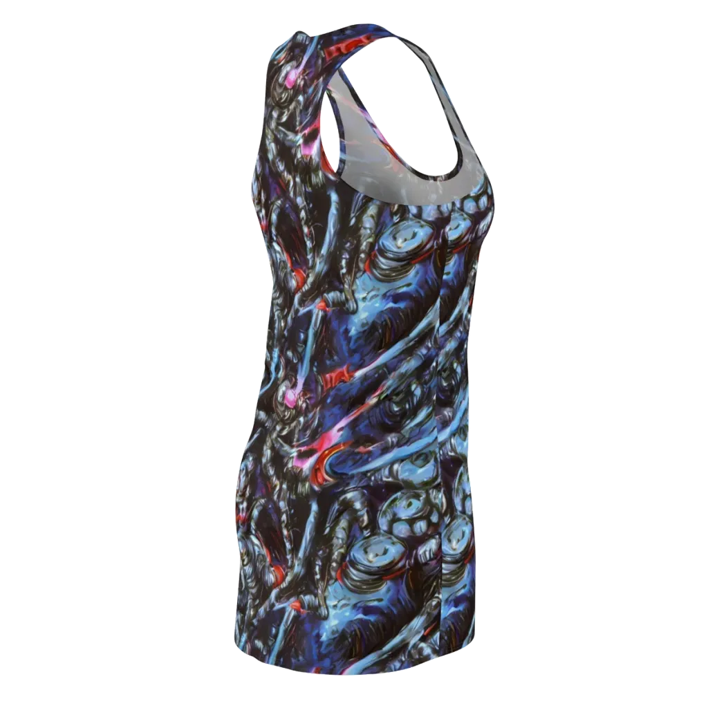 Blackwater Riot on Racerback Dress — Back Side